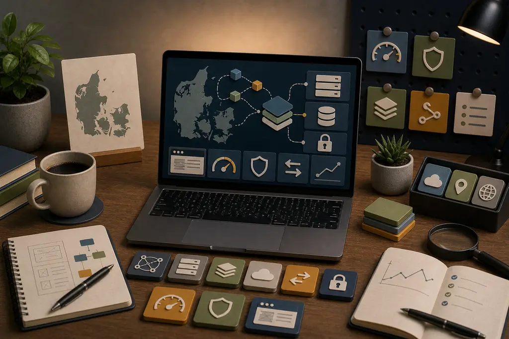 CDN- og caching-workflow til danske websites med performance, sikkerhed og leveringskontroller